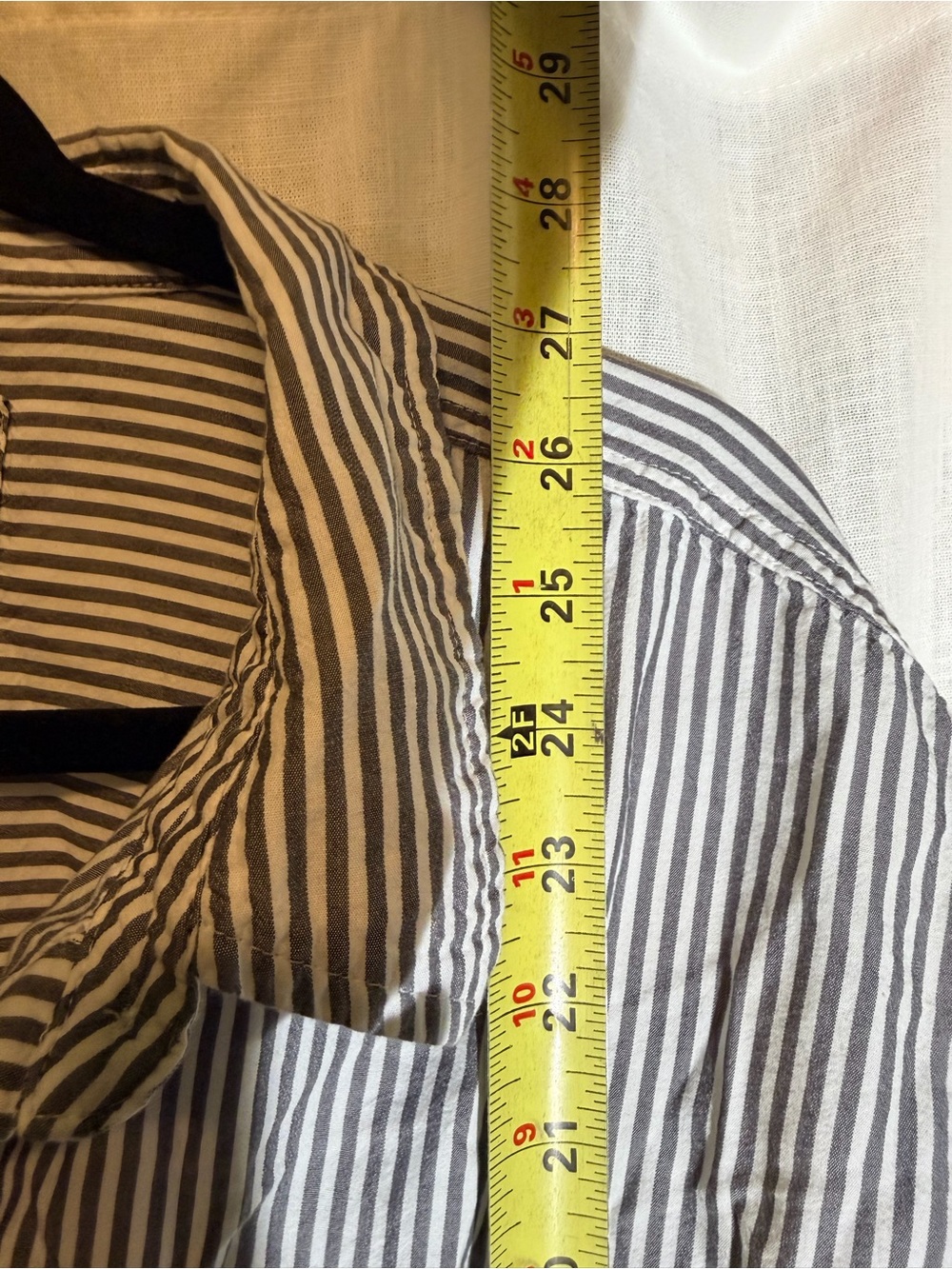 SO The Favorite Button-Down Striped Shirt – Women’s Size XL - Picture 8 of 9